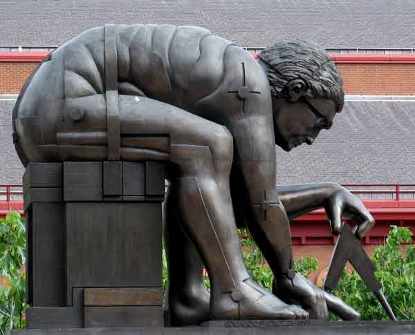 Isaac Newton by Eduardo Paolozzi